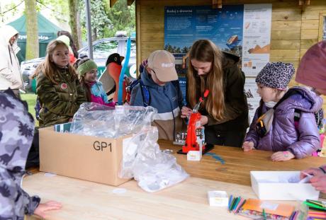 Leśne Miasteczko podczas Dni SGGW – natura nie boi się deszczu!